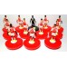 Subbuteo Andrew Table Soccer Ajax 2020-21 on Classic Hasbro bases